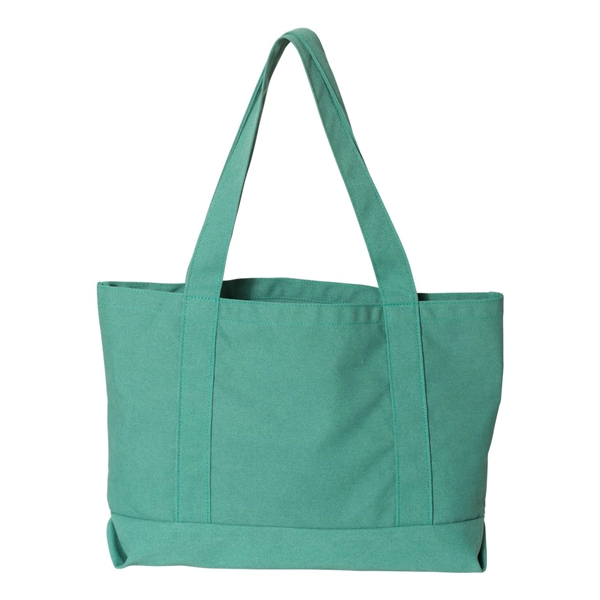 Liberty Bags Seaside Cotton Pigment Dyed Resort Tote - Liberty Bags Seaside Cotton Pigment Dyed Resort Tote - Image 20 of 30