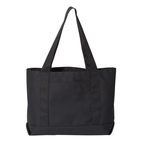 Liberty Bags Seaside Cotton Pigment Dyed Resort Tote - Liberty Bags Seaside Cotton Pigment Dyed Resort Tote - Image 21 of 30