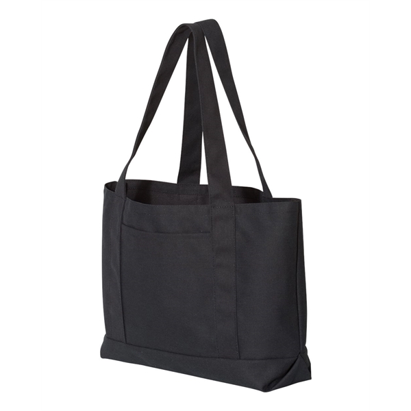 Liberty Bags Seaside Cotton Pigment Dyed Resort Tote - Liberty Bags Seaside Cotton Pigment Dyed Resort Tote - Image 22 of 30