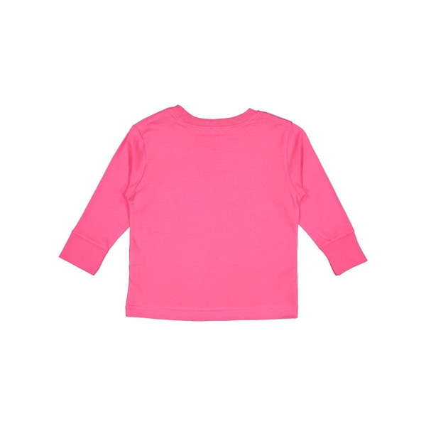 Rabbit Skins Toddler Fine Jersey Long Sleeve Tee - Rabbit Skins Toddler Fine Jersey Long Sleeve Tee - Image 14 of 44