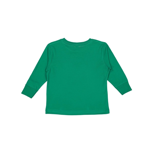 Rabbit Skins Toddler Fine Jersey Long Sleeve Tee - Rabbit Skins Toddler Fine Jersey Long Sleeve Tee - Image 16 of 44