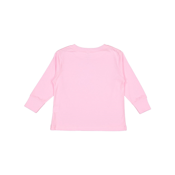 Rabbit Skins Toddler Fine Jersey Long Sleeve Tee - Rabbit Skins Toddler Fine Jersey Long Sleeve Tee - Image 20 of 44