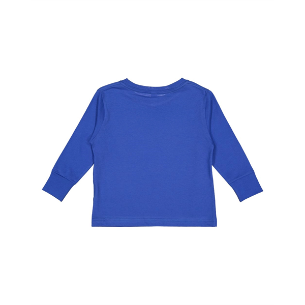 Rabbit Skins Toddler Fine Jersey Long Sleeve Tee - Rabbit Skins Toddler Fine Jersey Long Sleeve Tee - Image 24 of 44