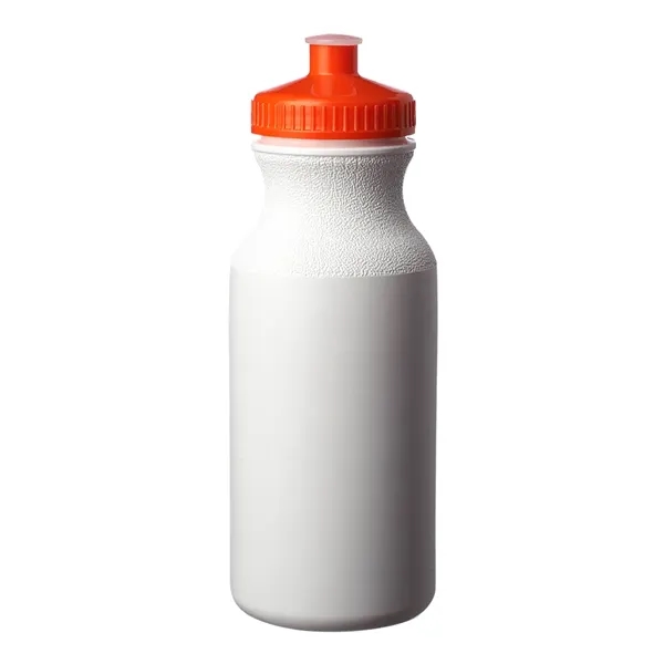 White Water Bottles with Push Cap - 20oz - White Water Bottles with Push Cap - 20oz - Image 4 of 10