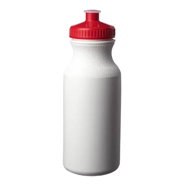 White Water Bottles with Push Cap - 20oz - White Water Bottles with Push Cap - 20oz - Image 6 of 10