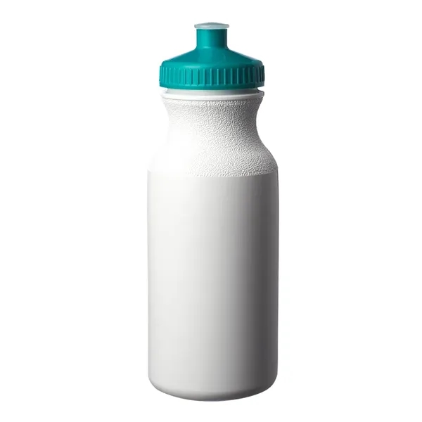 White Water Bottles with Push Cap - 20oz - White Water Bottles with Push Cap - 20oz - Image 7 of 10