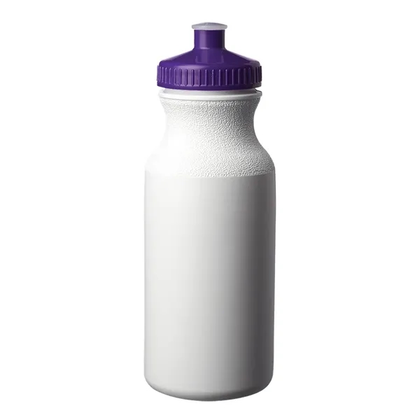 White Water Bottles with Push Cap - 20oz - White Water Bottles with Push Cap - 20oz - Image 8 of 10
