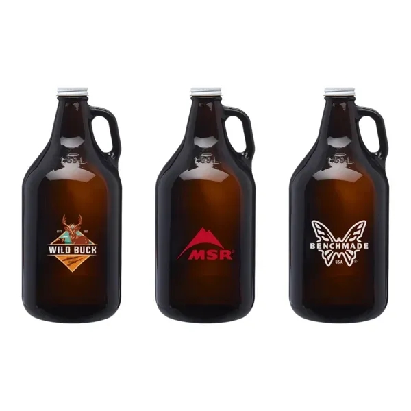 Homebrew 64 oz. Amber Glass Growler - Homebrew 64 oz. Amber Glass Growler - Image 0 of 0