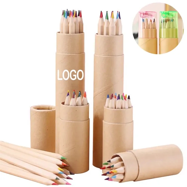 6.9In Colored Pencil 12Pcs - 6.9In Colored Pencil 12Pcs - Image 0 of 5
