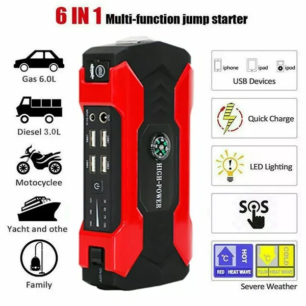 Car Jump Starter - Car Jump Starter - Image 4 of 7