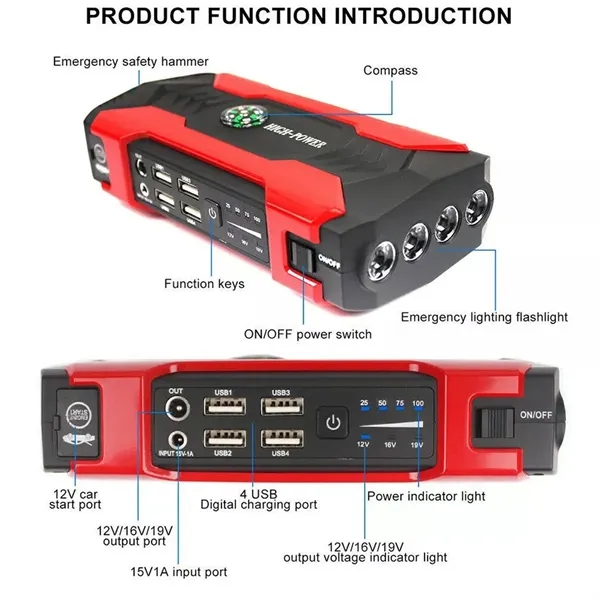 Car Jump Starter - Car Jump Starter - Image 6 of 7