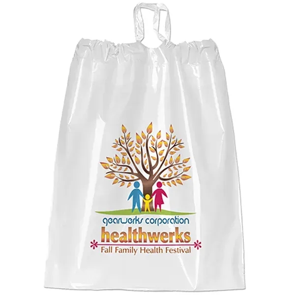 Custom 9 1/2W x 12H Poly-Draw Bag - Dynamic Color