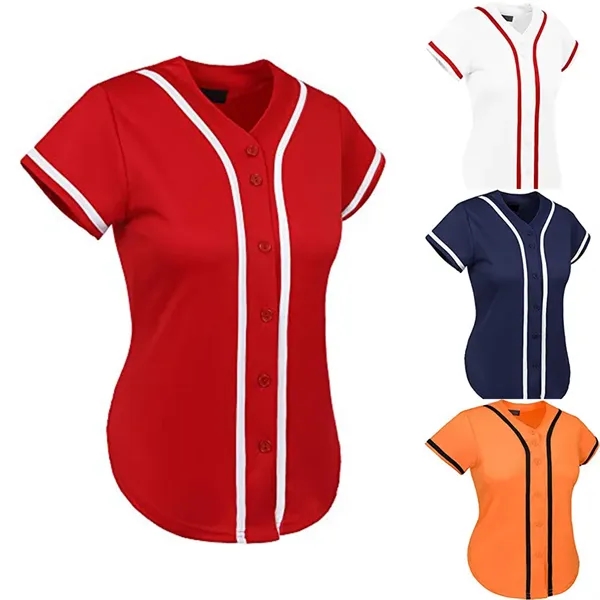 Women Baseball Jersey - Women Baseball Jersey - Image 0 of 1
