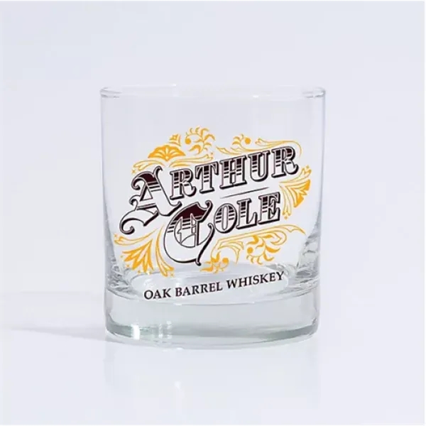 Full Color Whiskey Glass 10.5 oz