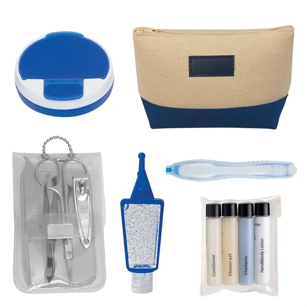 Allure Cosmetic Bag Travel Kit - Allure Cosmetic Bag Travel Kit - Image 2 of 7