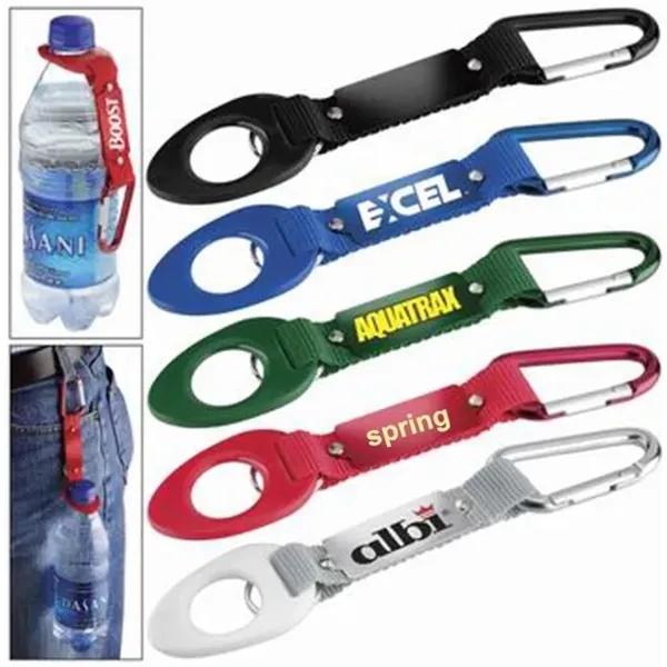 Kettle Buckle Carabiner Bottle Holder - Kettle Buckle Carabiner Bottle Holder - Image 0 of 2