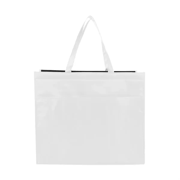 Matte Cooler Tote Bag With 100% RPET Material - Matte Cooler Tote Bag With 100% RPET Material - Image 2 of 11