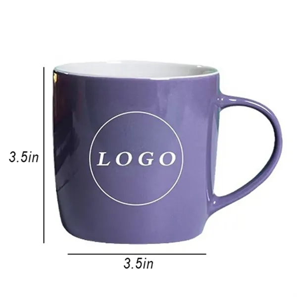 12Oz Colorful Ceramic Round Mug - 12Oz Colorful Ceramic Round Mug - Image 1 of 1