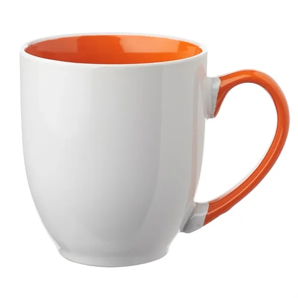 Two-Tone Personalized Bistro Mugs   - 16oz - Two-Tone Personalized Bistro Mugs   - 16oz - Image 1 of 8
