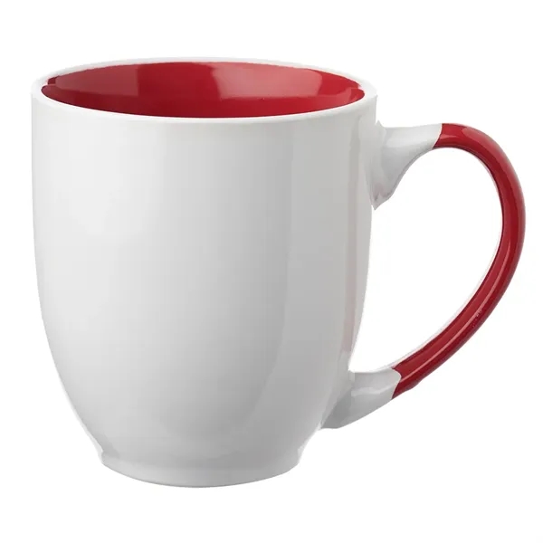 Two-Tone Personalized Bistro Mugs   - 16oz - Two-Tone Personalized Bistro Mugs   - 16oz - Image 2 of 8