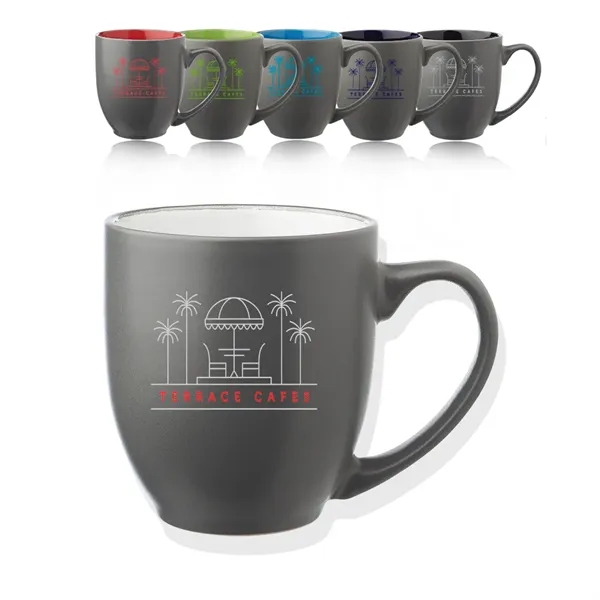 Pop Out Bistro Two Tone Coffee Mugs - 16oz - Pop Out Bistro Two Tone Coffee Mugs - 16oz - Image 0 of 6
