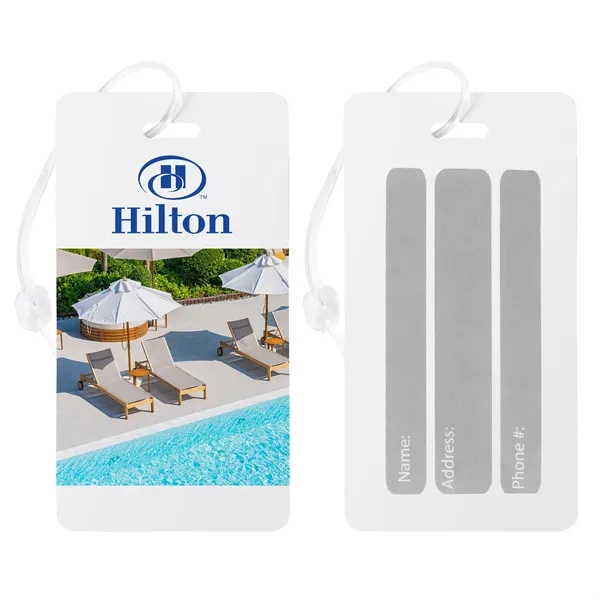 Rectangle shaped luggage tag - Rectangle shaped luggage tag - Image 0 of 0