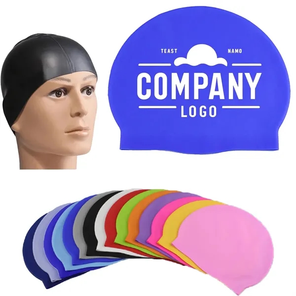 Silicone Swim Cap - Silicone Swim Cap - Image 0 of 5