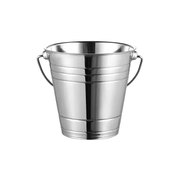 Stainless Steel Beer Ice Bucket - Stainless Steel Beer Ice Bucket - Image 3 of 3