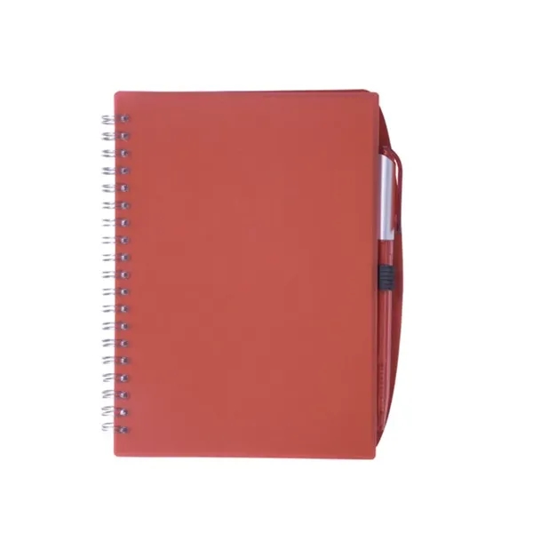 Spiral Notebook with Pen - Spiral Notebook with Pen - Image 3 of 5