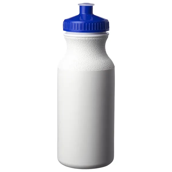 20 oz. White Plastic Water Bottles w/ Push Cap - 20 oz. White Plastic Water Bottles w/ Push Cap - Image 4 of 12