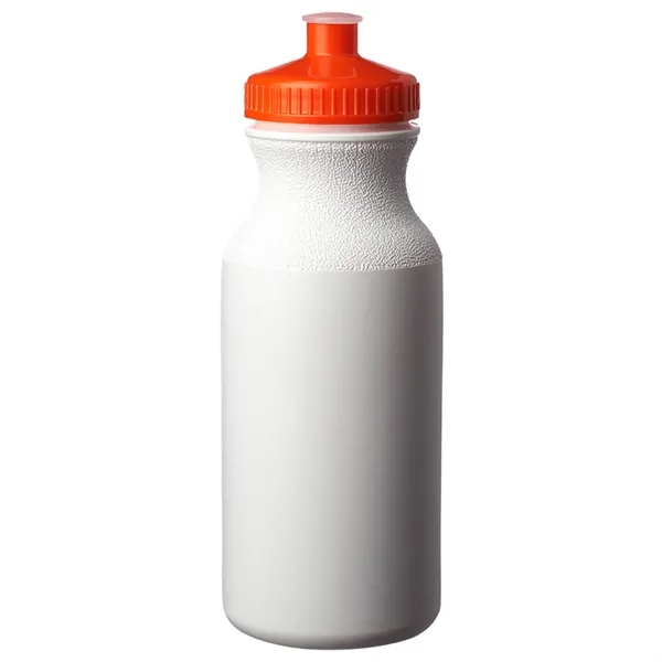 20 oz. White Plastic Water Bottles w/ Push Cap - 20 oz. White Plastic Water Bottles w/ Push Cap - Image 6 of 12