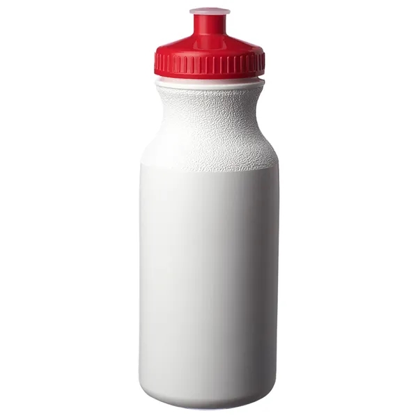 20 oz. White Plastic Water Bottles w/ Push Cap - 20 oz. White Plastic Water Bottles w/ Push Cap - Image 9 of 12