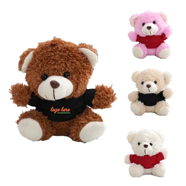 4.7'' Cute Plush Teddy Bear - 4.7'' Cute Plush Teddy Bear - Image 0 of 1
