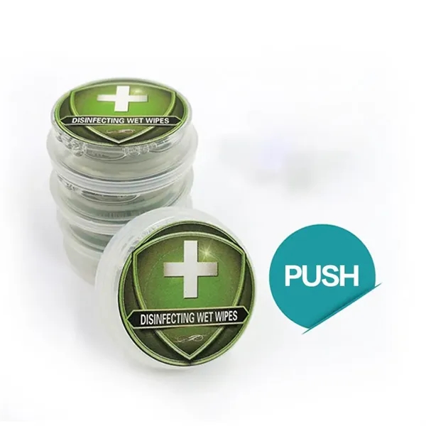 Push Cleaner On the Go Sanitizing Wipes - Push Cleaner On the Go Sanitizing Wipes - Image 1 of 4