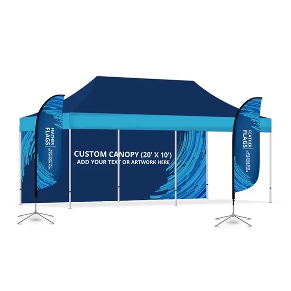 Display Package for 20ft x 10ft Trade Show Booth - Display Package for 20ft x 10ft Trade Show Booth - Image 0 of 2