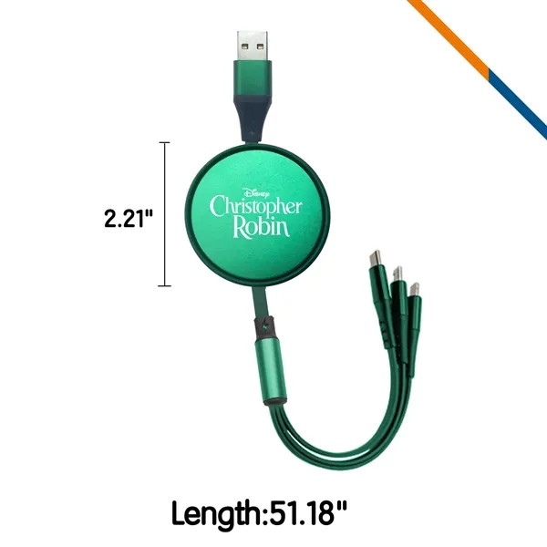 Clozzy 5in1 Retractable Cable - Clozzy 5in1 Retractable Cable - Image 2 of 8