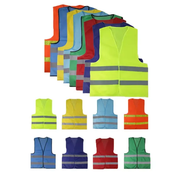 Visibility Reflective Safety Vests Environmental Sanitation - Visibility Reflective Safety Vests Environmental Sanitation - Image 0 of 2