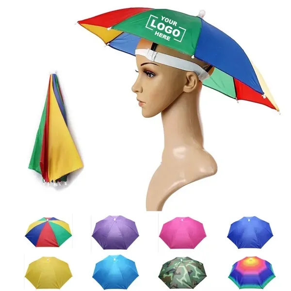 Headwear Umbrella Hat - Headwear Umbrella Hat - Image 0 of 2