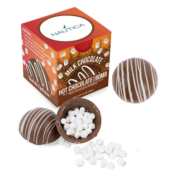 Hot Chocolate Bomb In Full Color Gift Box - Hot Chocolate Bomb In Full Color Gift Box - Image 0 of 4