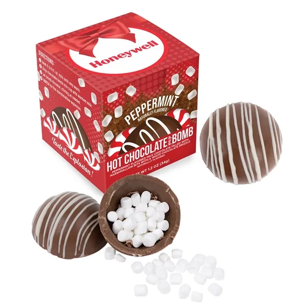 Hot Cocoa Bomb - Peppermint Flavor - Hot Cocoa Bomb - Peppermint Flavor - Image 0 of 3