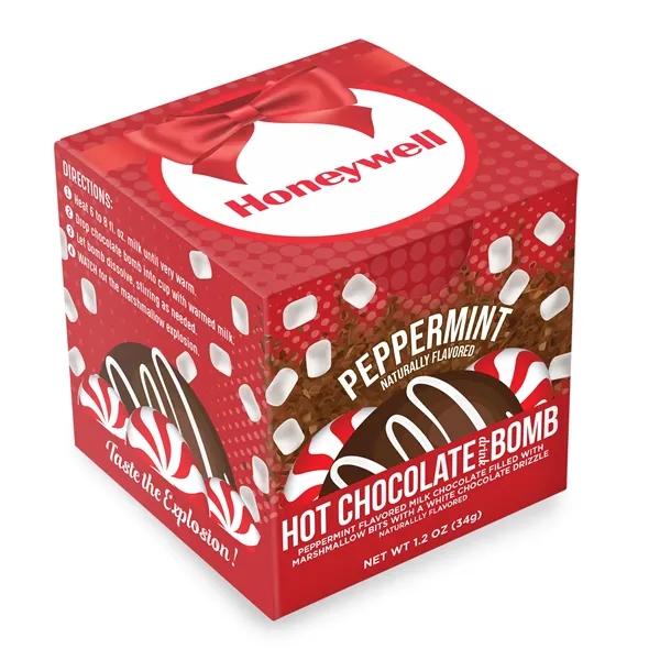 Hot Cocoa Bomb - Peppermint Flavor - Hot Cocoa Bomb - Peppermint Flavor - Image 1 of 3