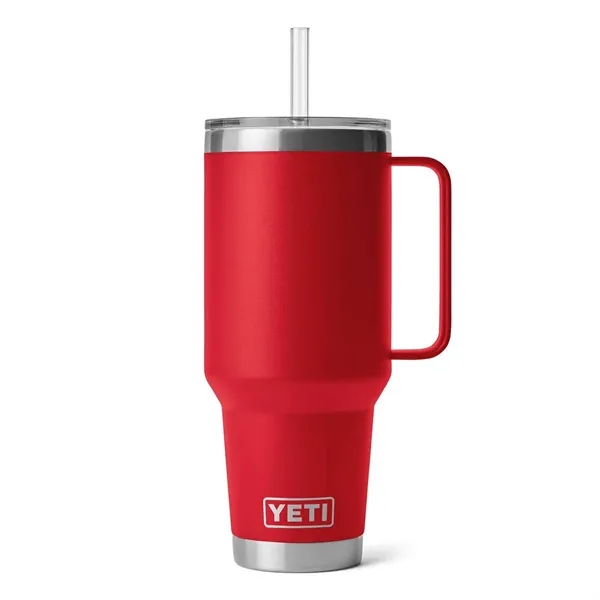 42oz YETI® Rambler® Travel Mug with Reusable Straw - 42oz YETI® Rambler® Travel Mug with Reusable Straw - Image 4 of 10