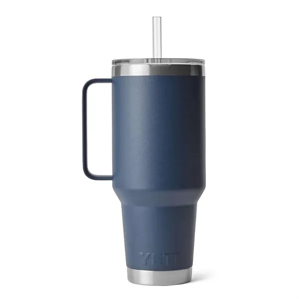 42oz YETI® Rambler® Travel Mug with Reusable Straw - 42oz YETI® Rambler® Travel Mug with Reusable Straw - Image 1 of 10