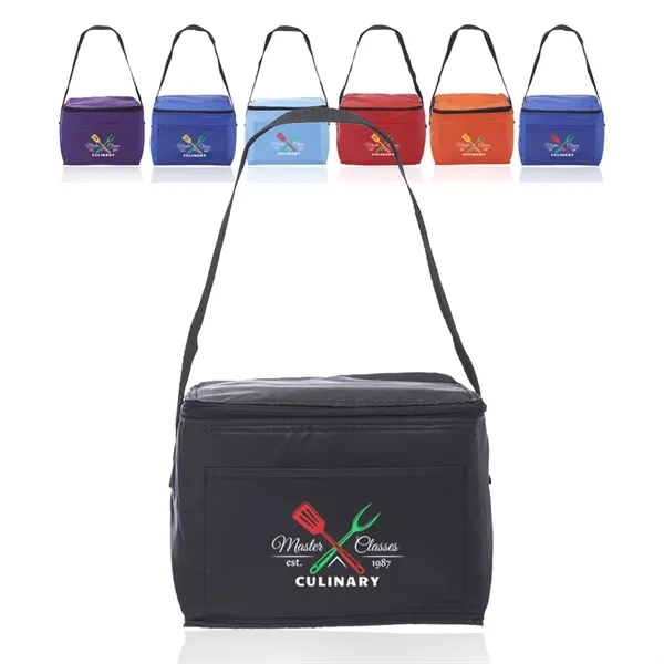6 Pack Cooler Lunch Bags - 6 Pack Cooler Lunch Bags - Image 0 of 7