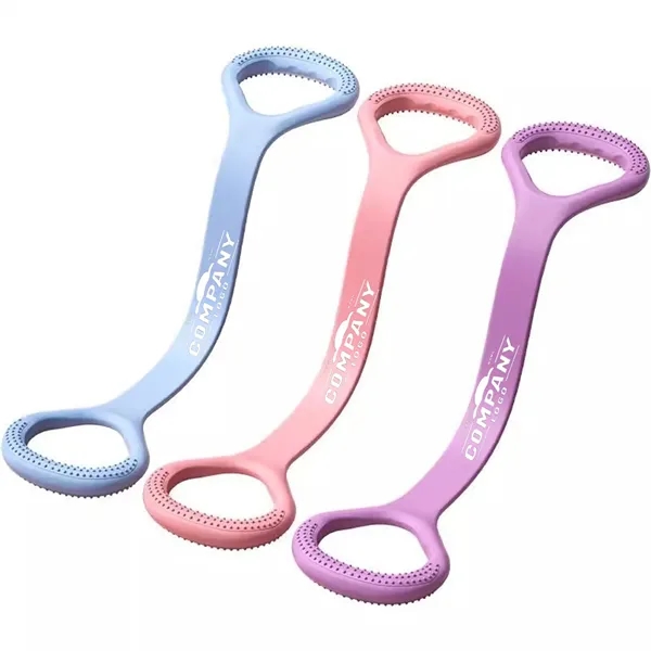 Figure 8 Fitness Resistance Band With Handles - Figure 8 Fitness Resistance Band With Handles - Image 0 of 2