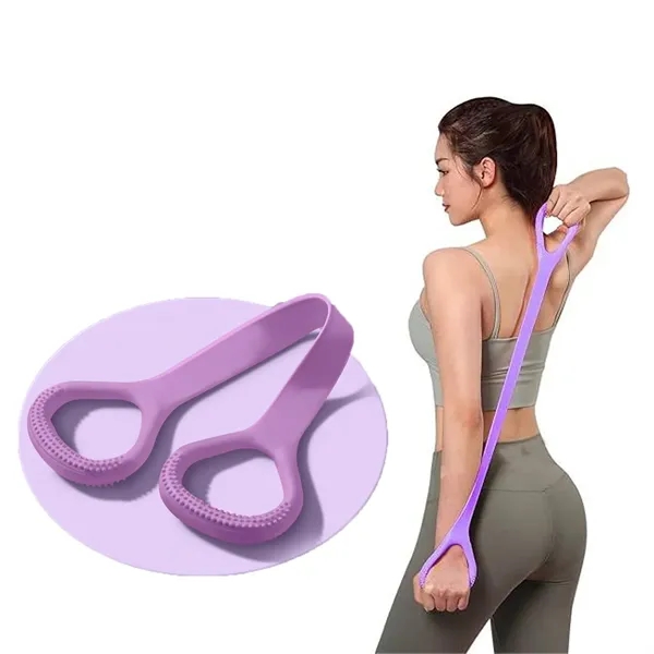 Figure 8 Fitness Resistance Band With Handles - Figure 8 Fitness Resistance Band With Handles - Image 2 of 2