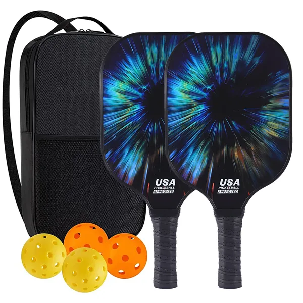 Fiberglass Pickleball Set For Kids w/ Carrying bag - Fiberglass Pickleball Set For Kids w/ Carrying bag - Image 0 of 6