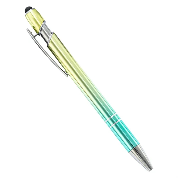 Rainbow Gradient Floating Glitter Ballpoint Pen - Rainbow Gradient Floating Glitter Ballpoint Pen - Image 2 of 2