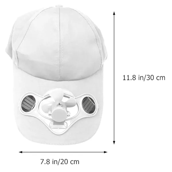 Solar Power Baseball Golf Hat - Solar Power Baseball Golf Hat - Image 1 of 3