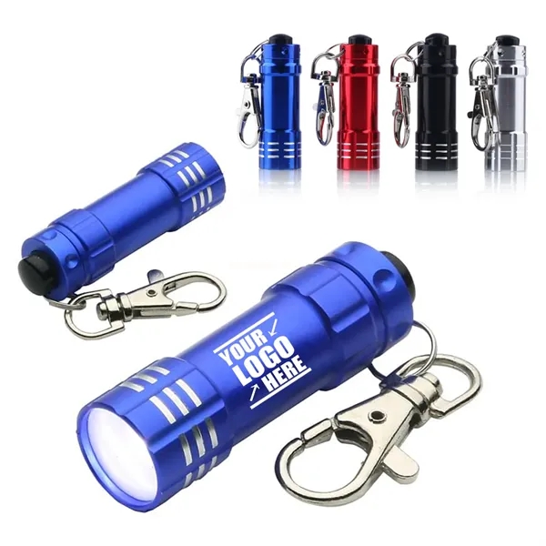 LED Mini Flashlight Keychain - LED Mini Flashlight Keychain - Image 0 of 3